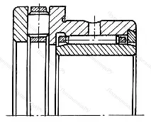 Модификация подшипника 4-594807К размер 35x52/61,2x32