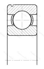 Подшипник 6219 N размер 95x170x32 от производителя  SKF
