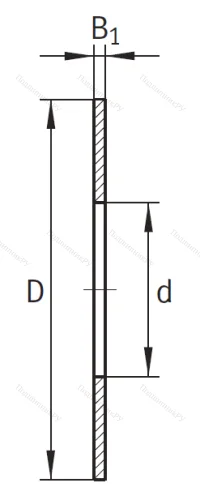 Игольчатый подшипник упорное кольцо AS 1024 от производителя  INA