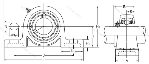 Подшипниковый корпус  P 314 в Нижневартовске