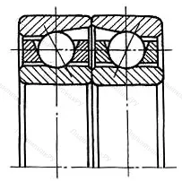 Модификация подшипника 366412Е размер 60x150x70