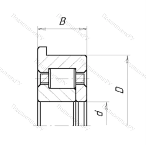 Подшипник роликовый радиальный 805449