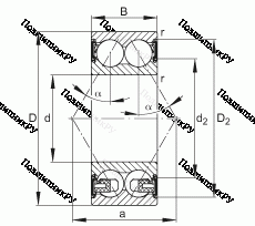 Подшипник 3304-BD-2HRS-TVH в Нижневартовске